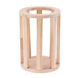 Maxbell HAY GRASS RACK WOODEN MATERIAL FOOD DISPENSER DISH BOWL FOR SMALL ANIMALS