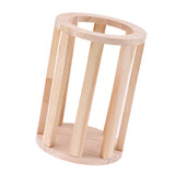 Maxbell HAY GRASS RACK WOODEN MATERIAL FOOD DISPENSER DISH BOWL FOR SMALL ANIMALS