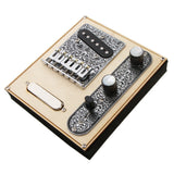 Maxbell Black 3 Way Prewired Control Plate Bridge Replacement Accessory for Tele TL Guitar
