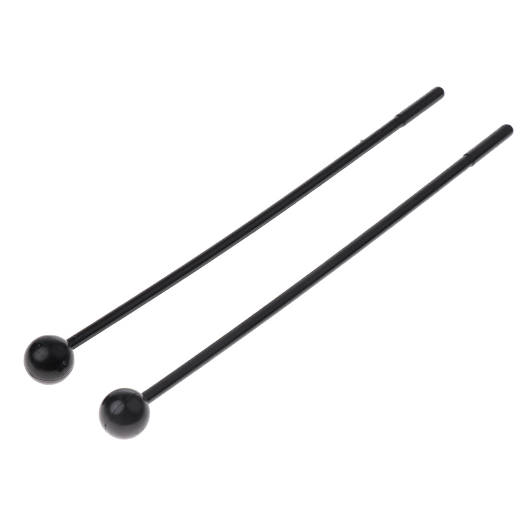 Maxbell 2pcs Percussion Mallets Sticks for Bells Xylophones Mbira Marimba 265cm