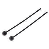 Maxbell 2pcs Percussion Mallets Sticks for Bells Xylophones Mbira Marimba 265cm