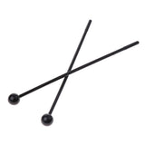 Maxbell 2pcs Percussion Mallets Sticks for Bells Xylophones Mbira Marimba 265cm