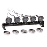 Maxbell 1:10 RC Car White 5 LED Light Bar for HSP Redcat Axial SCX10 TRX-4 RC4WD D90