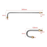 Maxbell 90 Degree Angled Lance Extension Spray Lance for Power Pressure Washer Pumps Up to 3600psi