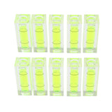 Maxbell 10pcs Bubble Level Leveling for Camera Tripod Furniture Level Measuring Tool