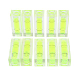 Maxbell 10pcs Bubble Level Leveling for Camera Tripod Furniture Level Measuring Tool