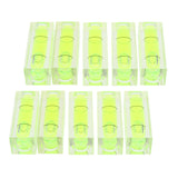 Maxbell 10pcs Bubble Level Leveling for Camera Tripod Furniture Level Measuring Tool