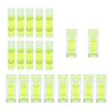 Maxbell 10pcs Bubble Level Leveling for Camera Tripod Furniture Level Measuring Tool
