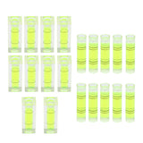 Maxbell 10pcs Bubble Level Leveling for Camera Tripod Furniture Level Measuring Tool