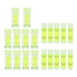 Maxbell 10pcs Bubble Level Leveling for Camera Tripod Furniture Level Measuring Tool