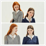 Maxbell Fashion Collar Detachable False Blouse Women Shirt Gift Top Ladies Lapel - Kitty