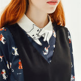 Maxbell Fashion Collar Detachable False Blouse Women Shirt Gift Top Ladies Lapel - Kitty