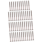 Maxbell 50 Pieces Bass Guitar Pickup Mounting Screws for PB JB P90 Pickup Replacement