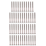Maxbell 50 Pieces Bass Guitar Pickup Mounting Screws for PB JB P90 Pickup Replacement