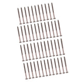 Maxbell 50 Pieces Bass Guitar Pickup Mounting Screws for PB JB P90 Pickup Replacement