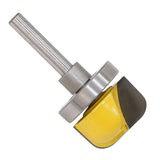 Maxbell 1/4'' Shank 1-1/8" Diameter Bowl Router Bit Dish Tray Carving Woodworking Cutter Tools