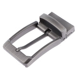 Maxbell Reversible Single Prong Rectangle Belt Buckle Metal Pin Buckle Replacement