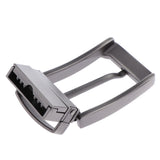 Maxbell Reversible Single Prong Rectangle Belt Buckle Metal Pin Buckle Replacement