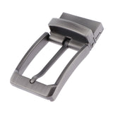 Maxbell Reversible Single Prong Rectangle Belt Buckle Metal Pin Buckle Replacement