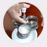 Maxbell Stainless Steel Egg Poacher Easy Egg Boiling Poaching Rack Egg Boiler