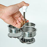 Maxbell Stainless Steel Egg Poacher Easy Egg Boiling Poaching Rack Egg Boiler