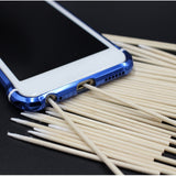 Maxbell 100Pcs Cotton Stick Clean Tool for AirPods Earphone Phone Charge Port 17cm