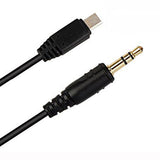 Maxbell Camera Shutter Release Cable Cord for Sony A7R A7S A3000 A5000 A6000 NEX-3NL S2 Gold-plated 2.5mm Jack