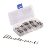 Maxbell 387 in 1 Screw Kit Box Flat / Cup Head for 1/10 Traxxas TRX-4 RC Truck Parts