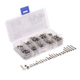 Maxbell 387 in 1 Screw Kit Box Flat / Cup Head for 1/10 Traxxas TRX-4 RC Truck Parts