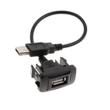 Maxbell High Quality USB Cable 1 Port in Socket for TOYOTA VIGO FORTUNER 2004-2012