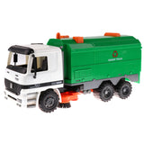 Maxbell 1/22 Friction Powered Street Sweeper Construction Vehicle Toy for Boys Girls