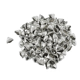 Maxbell 100 Pieces Antique Silver Tassel End Cap Beads Caps Stopper Jewelry Making Findings DIY Crafts Supplies