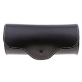 Maxbell PU Leather Black Motorcycle Tool Bag Saddlebag For Harley Universal
