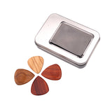 Maxbell 4pcs Guitar Bass Picks Plectrums with 1pc Iron Box Case Set Musical Instrument Parts