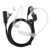 Maxbell Clear Acoustic Tube Covert Earpiece Earphone Headset PTT(Push To Talk) For Yaesu Vertex VX-1R Two Way Radio