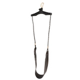 Maxbell Durable Leather Saxophone Neck Shoulder Strap Sax Belt with Hook Stage Accessory