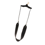Maxbell Durable Leather Saxophone Neck Shoulder Strap Sax Belt with Hook Stage Accessory