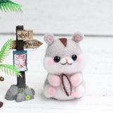 Maxbell Hamster Needle Felting Kit DIY For Beginners with Basic Tools and Tutorials