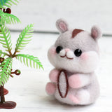 Maxbell Hamster Needle Felting Kit DIY For Beginners with Basic Tools and Tutorials