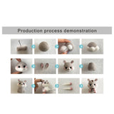Maxbell Hamster Needle Felting Kit DIY For Beginners with Basic Tools and Tutorials