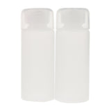 Maxbell 6x Transparent Empty Refillable Travel Silicone Cosmetic Body Hand Lotion Shampoo Squeeze Bottles