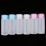 Maxbell 6x Transparent Empty Refillable Travel Silicone Cosmetic Body Hand Lotion Shampoo Squeeze Bottles