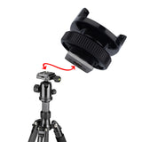 Maxbell Flash Mount Light Adapter Cold Shoe Mount Adaptor for SLR / Gopro Camera Speedlight and Other Action Cameras Black