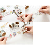 Maxbell Multi-purpose Adhesive Paper Sticker with Yong Girls Pattern Masking Tape DIY Crafts & Gift Wrapping