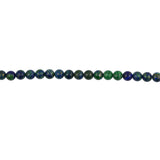 Maxbell Wholesale 15.5" Strand Malachite Peacock Natural Chrysocolla Stone Round Loose Beads 8mm Jewelry Bracelet Necklace Making DIY Accessories