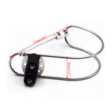 Maxbell 316 Stainless Steel Horseshoe Bracket Life Buoy Ring Holder & Plastic Mount