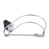 Maxbell 316 Stainless Steel Horseshoe Bracket Life Buoy Ring Holder & Plastic Mount