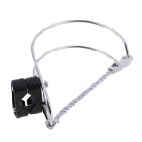 Maxbell 316 Stainless Steel Horseshoe Bracket Life Buoy Ring Holder & Plastic Mount