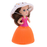 Maxbell Sweet Caramel Cupcake Eyster Dolls Toys with Surprise, Cake Transform to Princess Doll