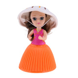 Maxbell Sweet Caramel Cupcake Eyster Dolls Toys with Surprise, Cake Transform to Princess Doll